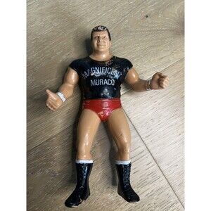 Magnificent DON MURACO 1986 LJN WWF WWE 8 in Action Figure Wrestler Vintage Doll